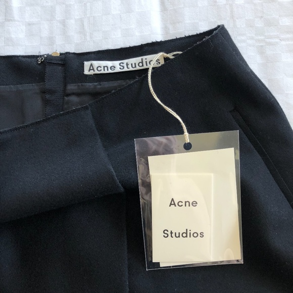 Acne Studios Dresses & Skirts - NWT Wool Acne Pleated Skirt